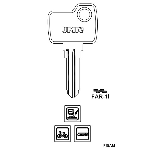 Key blank FAR-1I