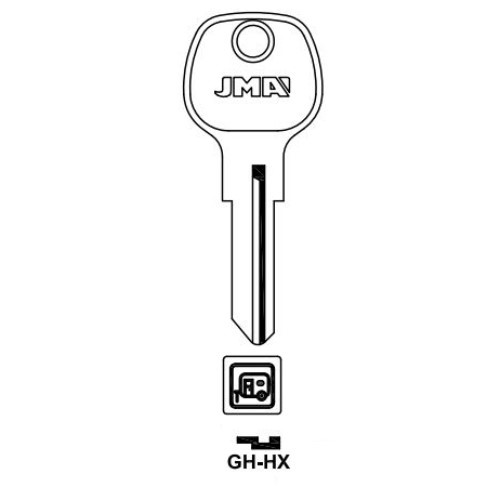 Key blank GH-HX