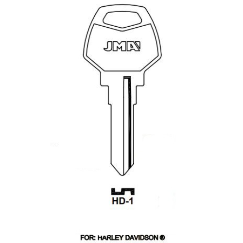 Key blank HD-1