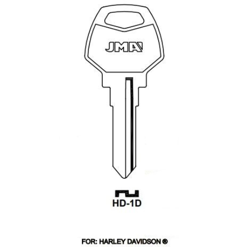 Key blank HD-1D