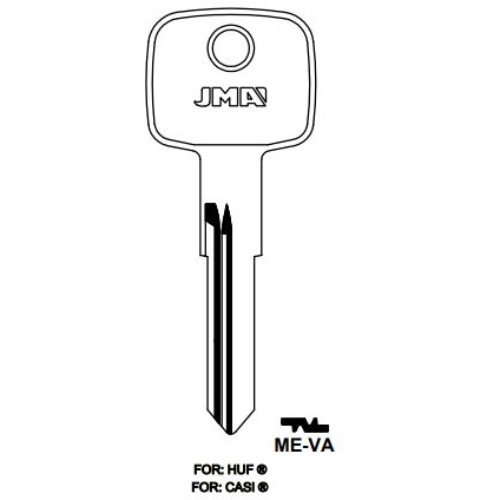 Key blank ME-VA