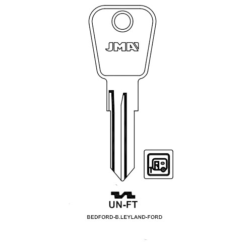 Key blank UN-FT