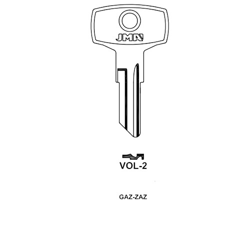 Key blank VOL-2