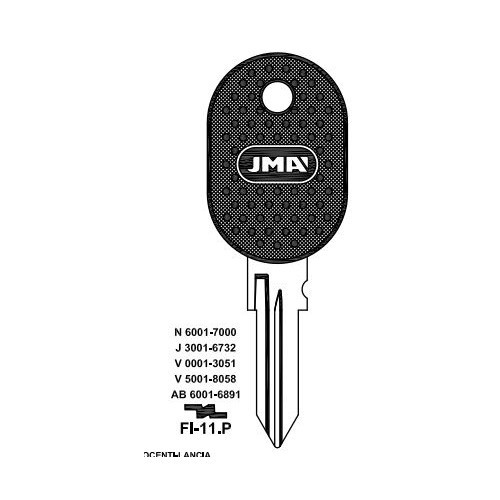 Key blank FI-11P