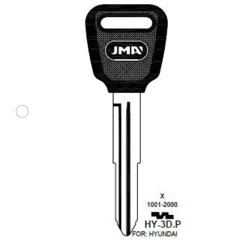 Key blank HY-3DP