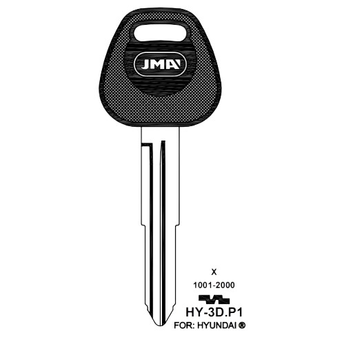 Key blank HY-3DP1