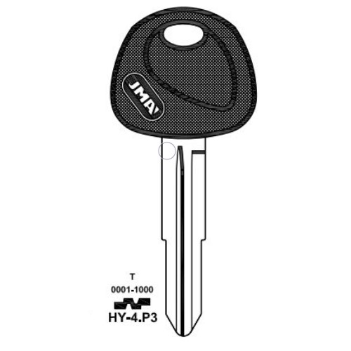 Key blank HY-4P3