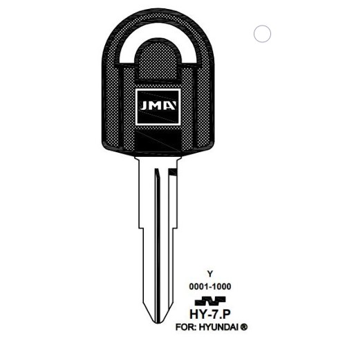 Key blank HY-7P