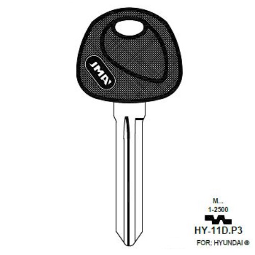 Key blank HY-11DP3