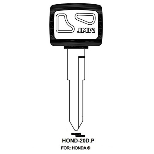 Key blank HOND-20DP