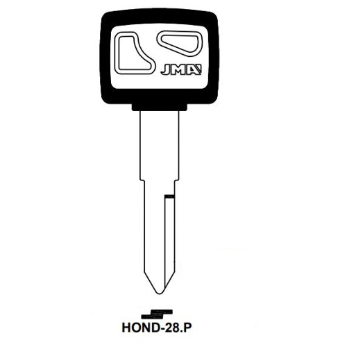 Key blank HOND-28P