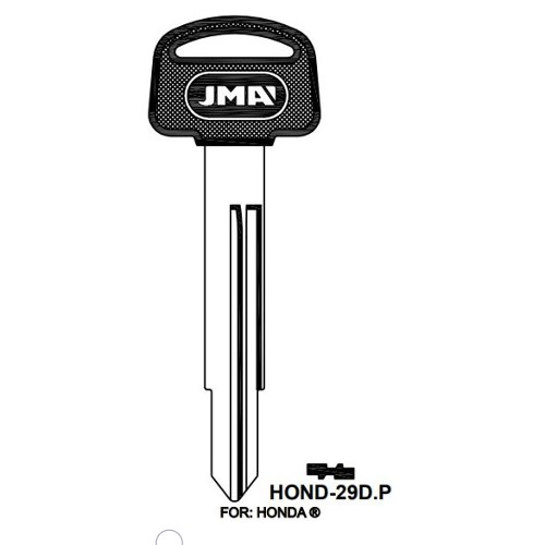 Key blank HOND-29DP