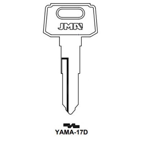 Key blank YAMA-17D