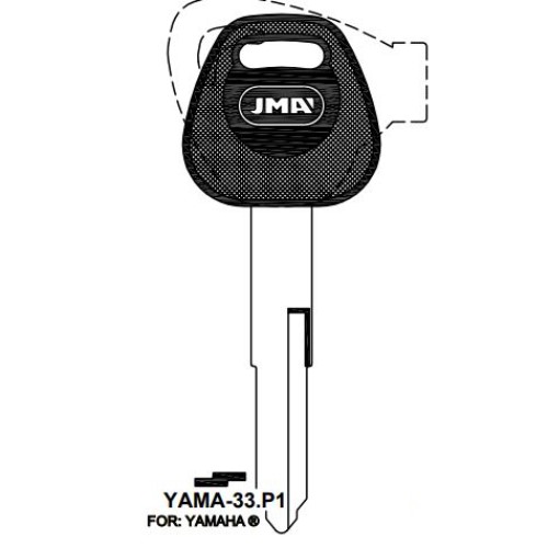 Key blank YAMA-33P1