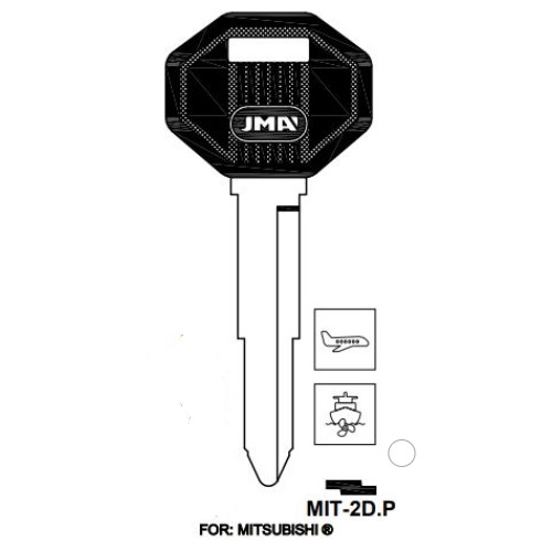 Key blank MIT-2DP
