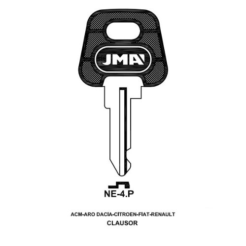 Key blank NE-4P