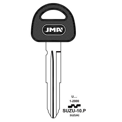Key blank SUZU-10P