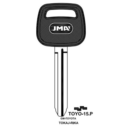 Key blank TOYO-15P