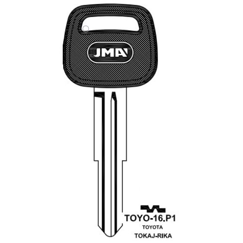 Key blank TOYO-16P1