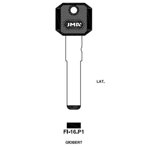Key blank FI-16P1
