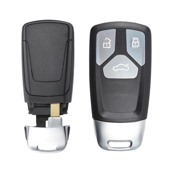 3 button smart key shell, fits AUDI