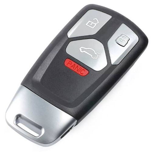 3+1 button smart key shell, fits AUDI
