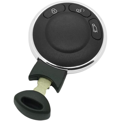 3 button smart key shell without battery clamp , fits MINI COOPER