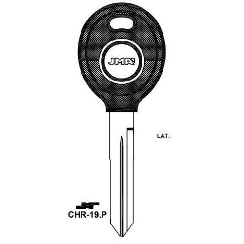 Transponder Key blank TP00CHR-19P