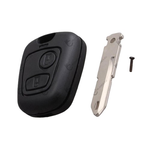 Citroen 2 button remote key shell with CIT-1.P blade - Image 2