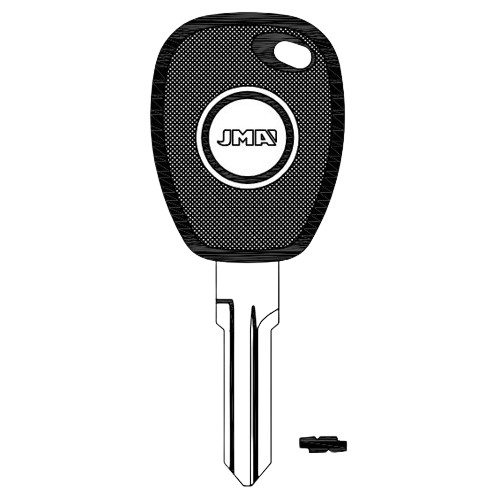 Transponder Key blank TP00DAC-4DP