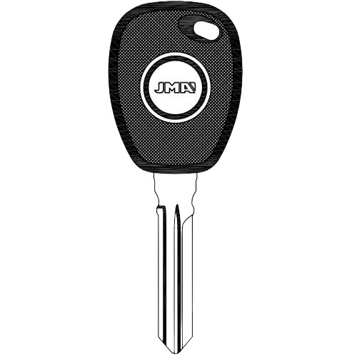 Transponder Key blank TP00DAC-6DP