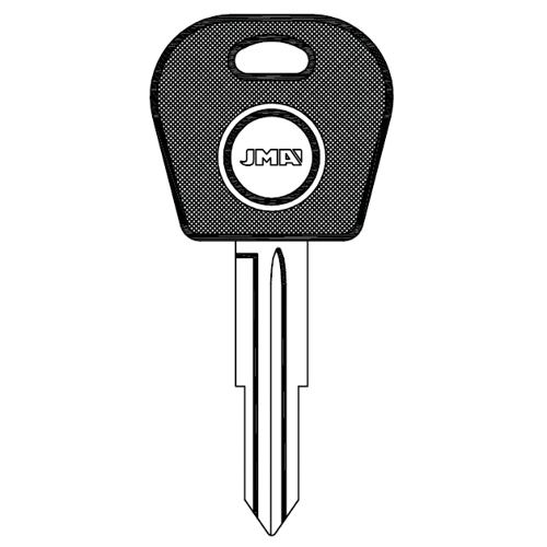 Transponder key blank TP00DAE-3DP1