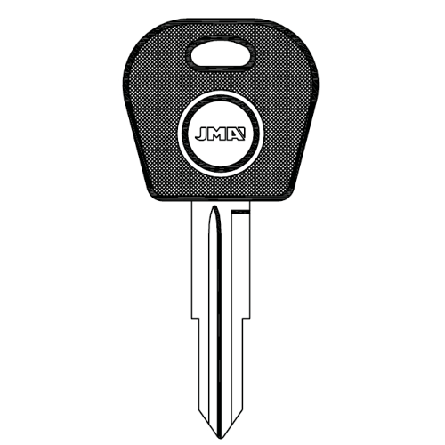 Transponder Key blank TP00DAE-3P1