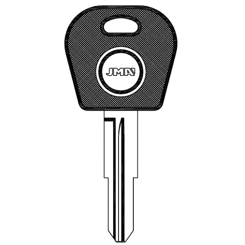 Transponder Key blank TP00DAE-4DP1