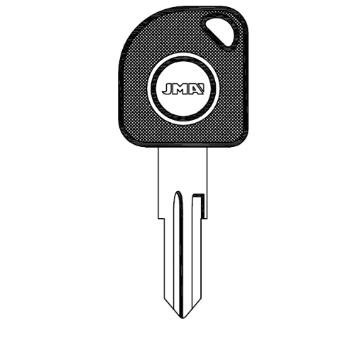 Transponder Key blank TP00DAE-6P