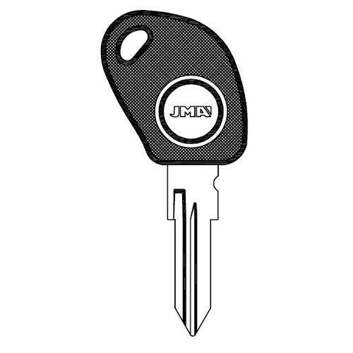 Transponder Key blank TP00FI-11P5