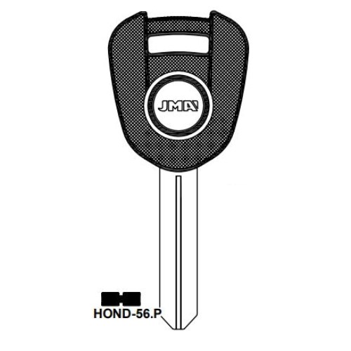 Transponder Key blank TP00HOND-56P