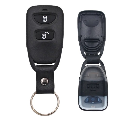 2 button remote shell, fits Hyundai