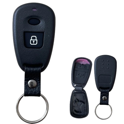 Hyundai 2 button remote shell with battery holder