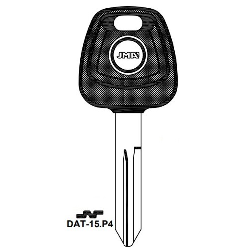 Transponder Key blank TP00DAT-15P4