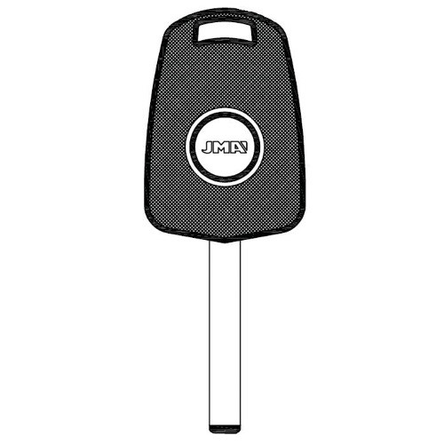 Transponder Key blank TP00OP-11P1