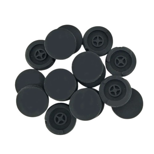 Rubber button pad