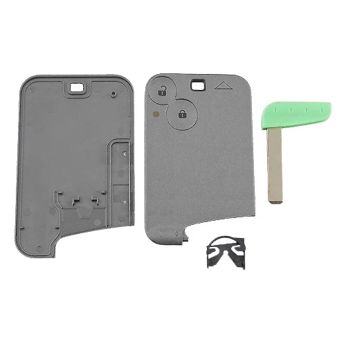 2 button smart card shell (no logo), fits Renault - Image 2