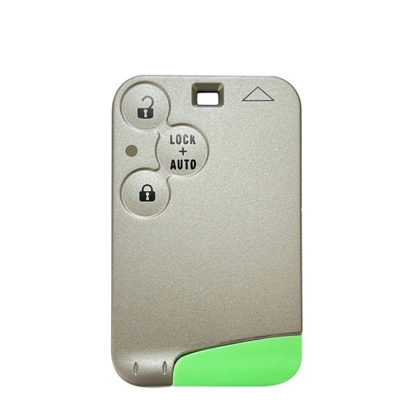 Renault 3 button smart card shell (no logo)