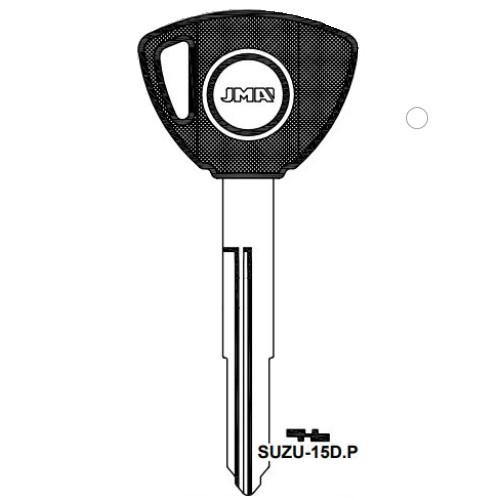 Transponder Key blank TP00SUZU-15DP