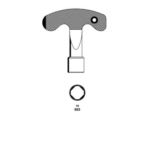 Electrical panel key 503