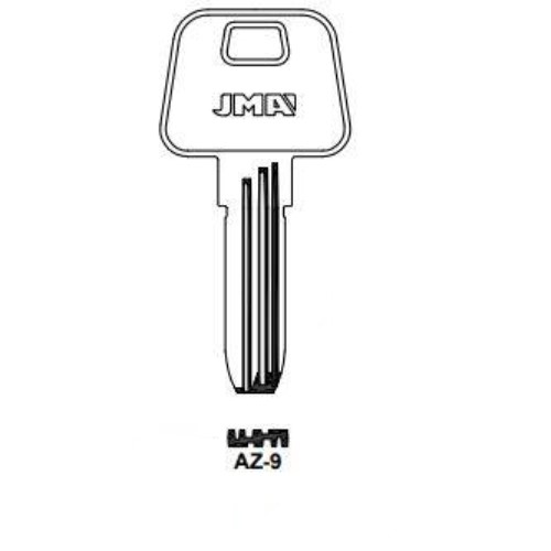 Key Blank AZ-9