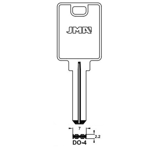 Key Blank DO-4