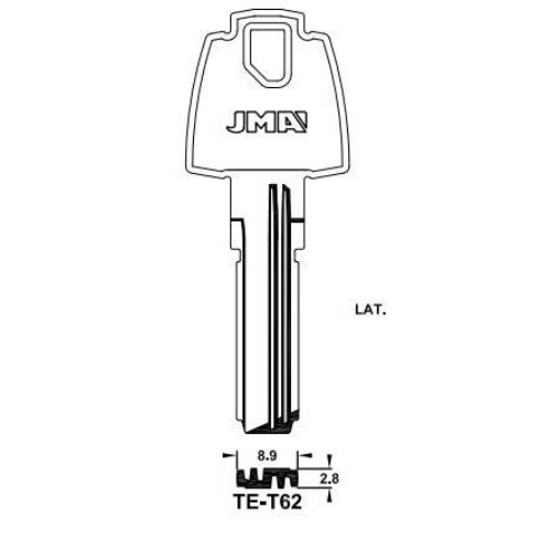 Key Blank TE-T62