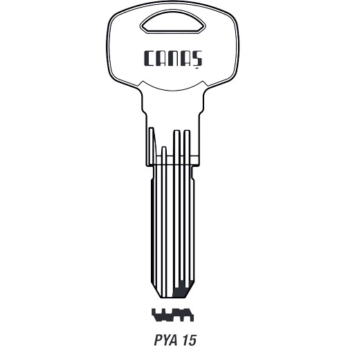 Key Blank YALE     PYA15